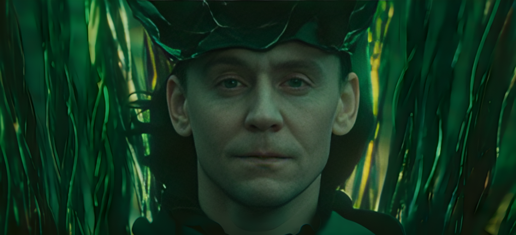 A imagem mostra o Loki no último episódio da segunda temporada da série Loki